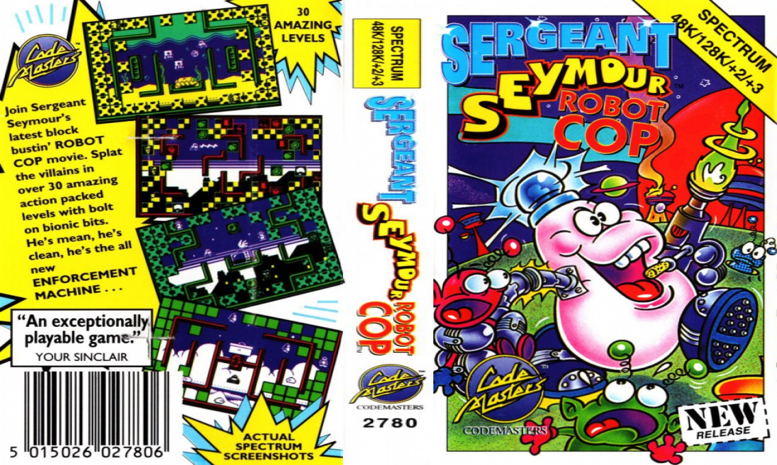 Sergeant Seymour Robotcop — box-texture (EU)