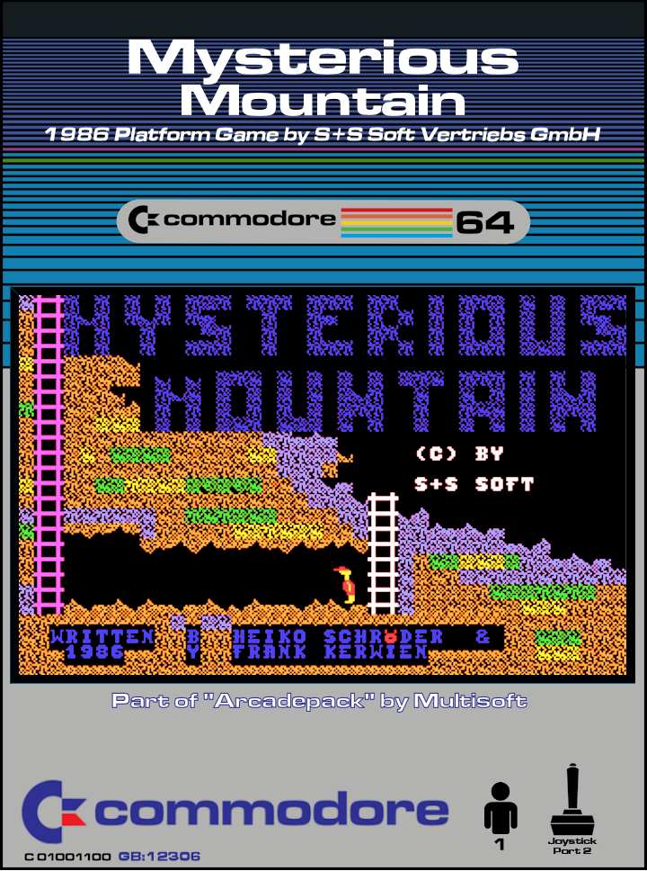 Mysterious Mountain box art