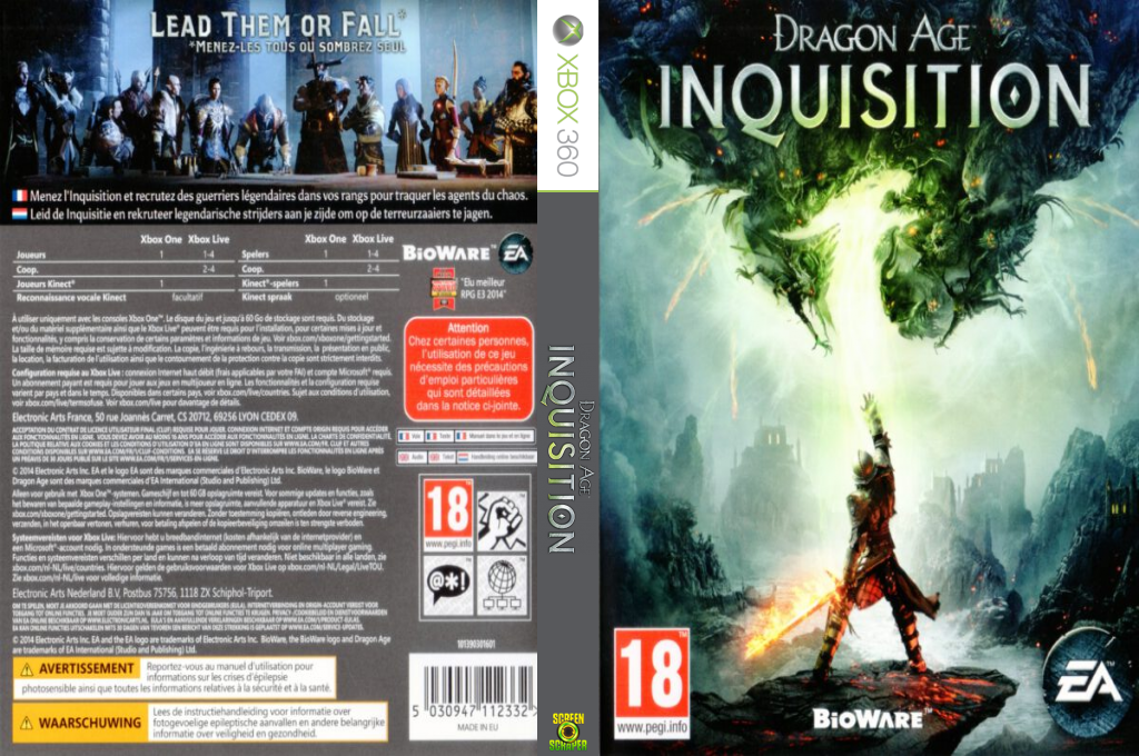 Dragon Age - Inquisition — box-texture (EU)