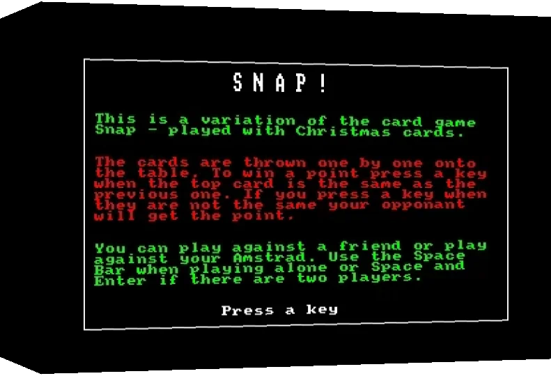 Snap! — box-3D (WOR)