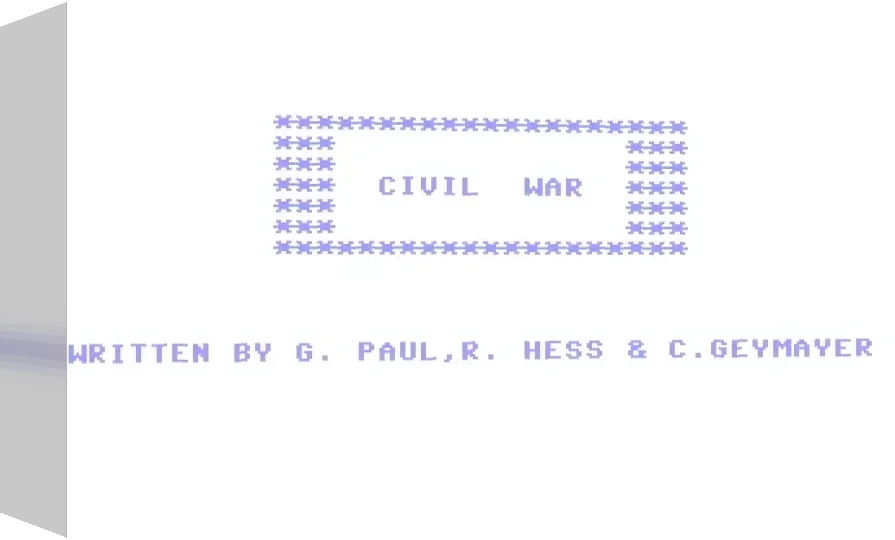 Civil War — box-3D (WOR)