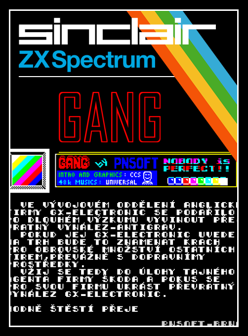 GANG box art