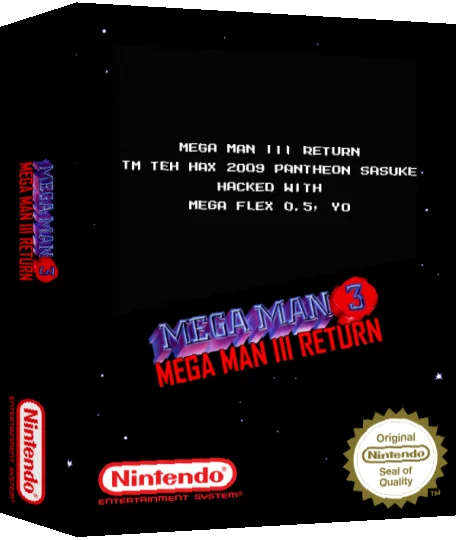 Rockman III — box-3D (SS)