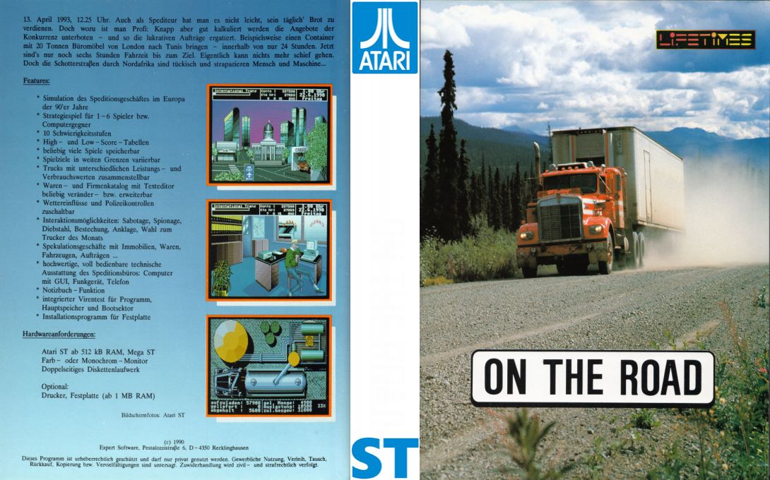 On The Road — box-texture (DE)