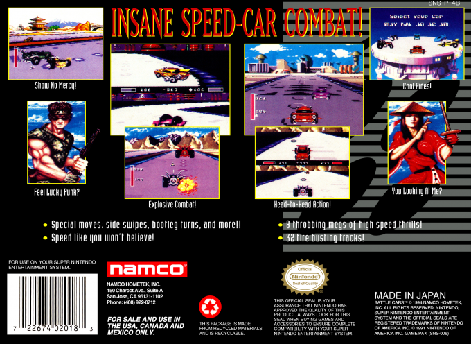 Battle Cars — box-2D-back (US)