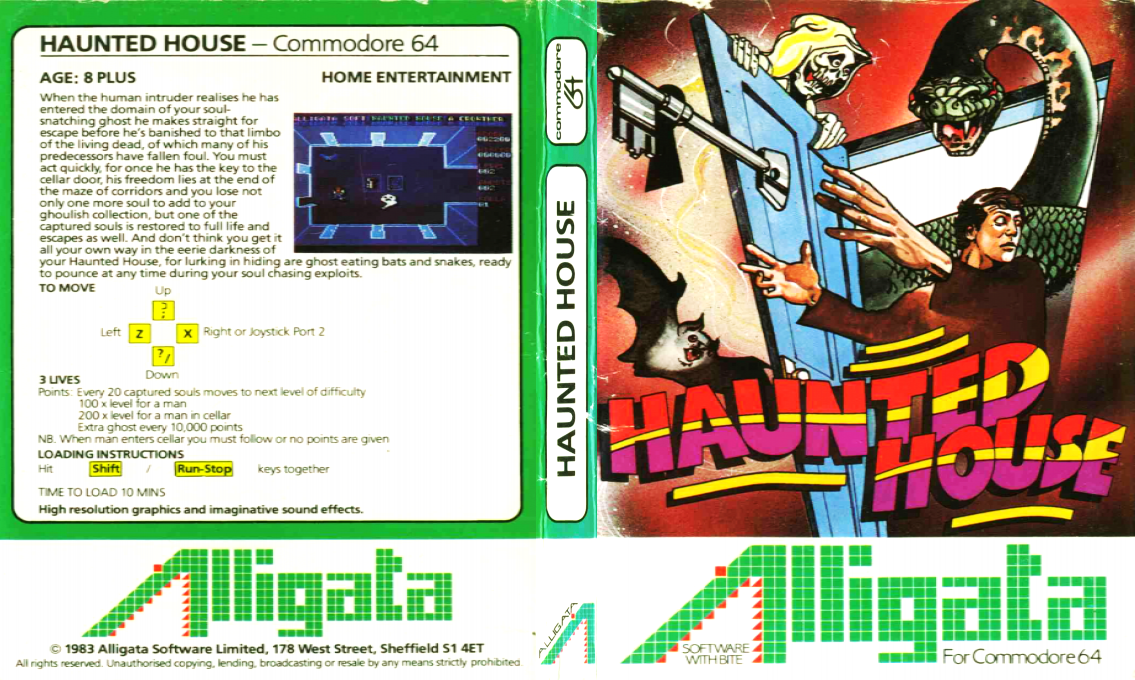 Haunted House — box-texture (EU)