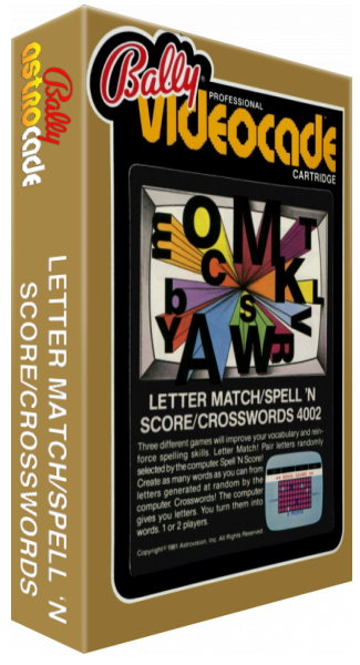 Letter Match + Spell'n Score + Crosswords — box-3D (WOR)
