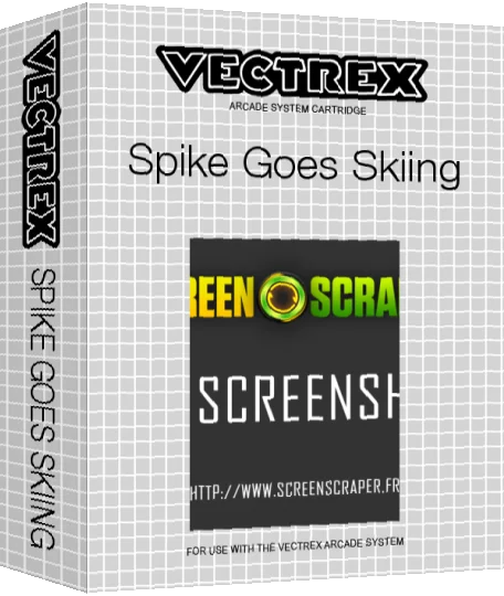 Spike Goes Skiing — box-3D (SS)