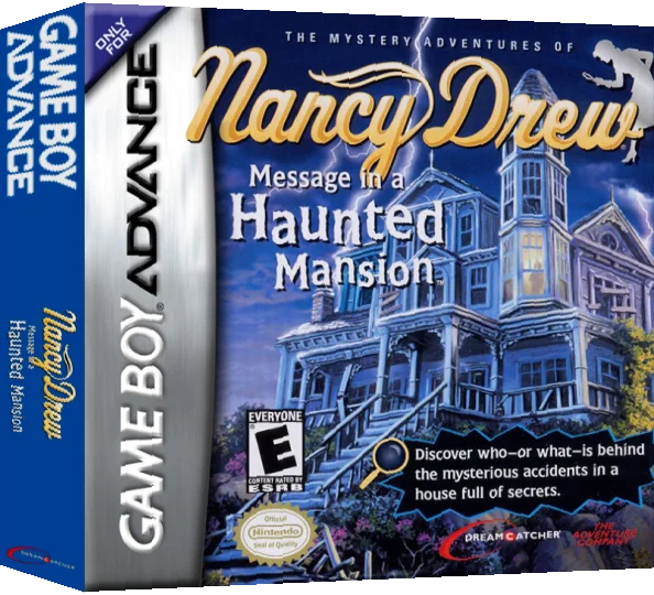 Nancy Drew - Message in a Haunted Mansion — box-3D (US)