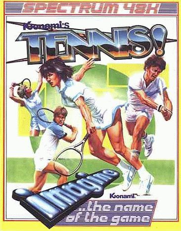 Konami's Tennis box art
