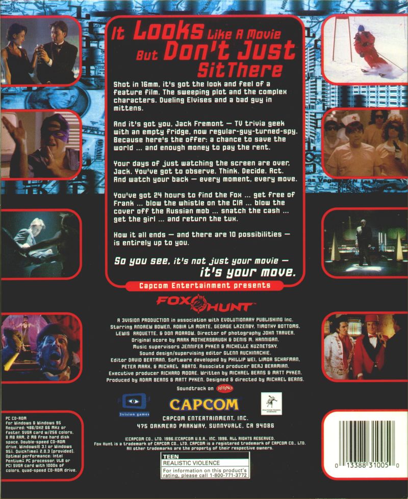 Fox Hunt — box-2D-back (US)