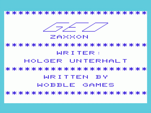 Geo- Zaxxon — sstitle (WOR)