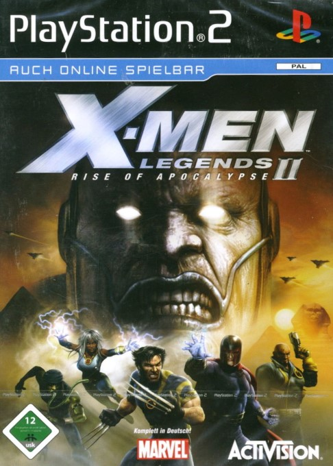 X-Men Legends II - Rise of Apocalypse — box-2D (DE)