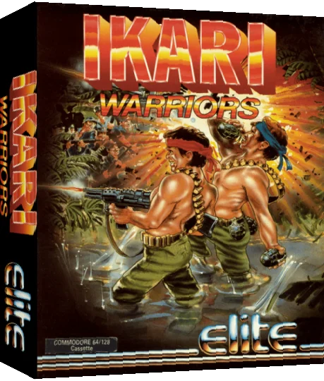 Ikari Warriors — box-3D (EU)