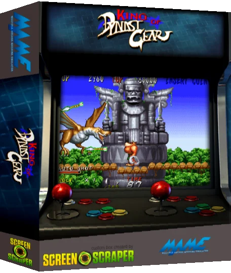 King Of Dynast Gear — box-3D (SS)