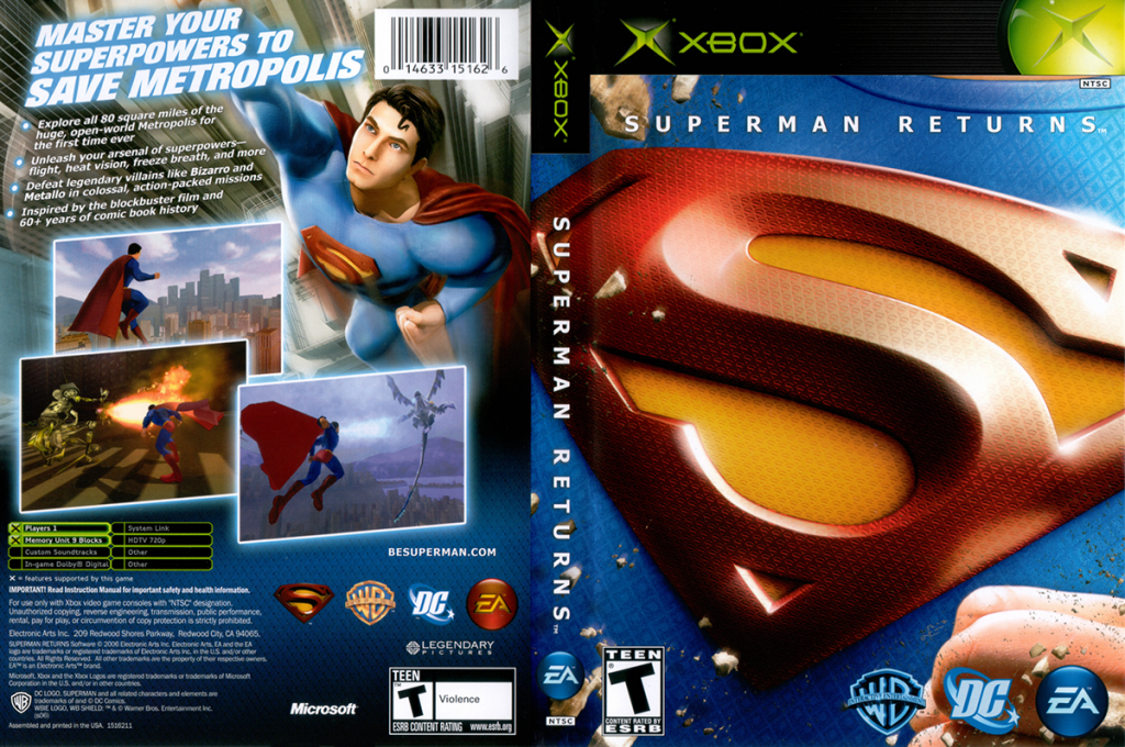 Superman Returns — box-texture (US)