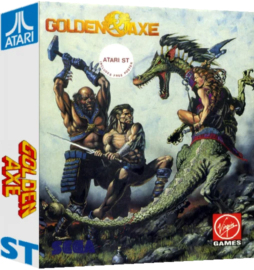 Golden Axe — box-3D (EU)
