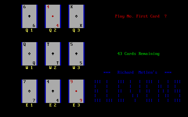 Elevens Solitaire Card Game — ss (WOR)
