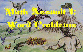 Math Assault I: Word Problems box art