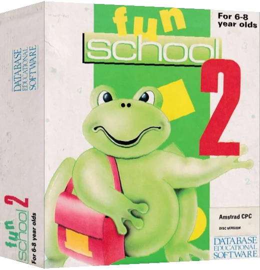 Fun School 2 - For 6 To 8's — box-3D (EU)