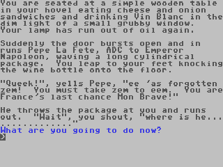 Napoleon's Sandwiches — ss (WOR)
