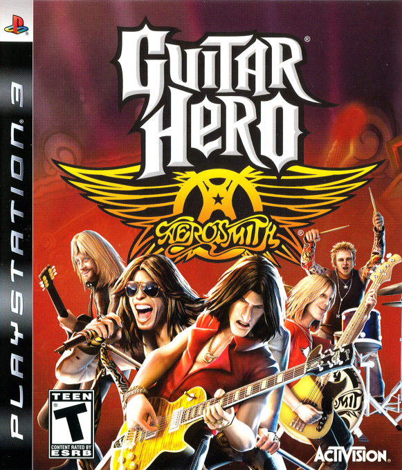 Guitar Hero - Aerosmith box art