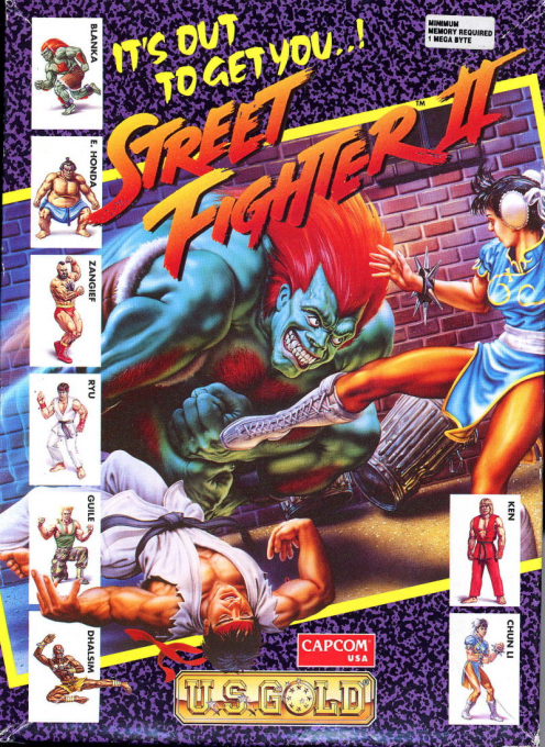 Street Fighter II - The World Warrior box art
