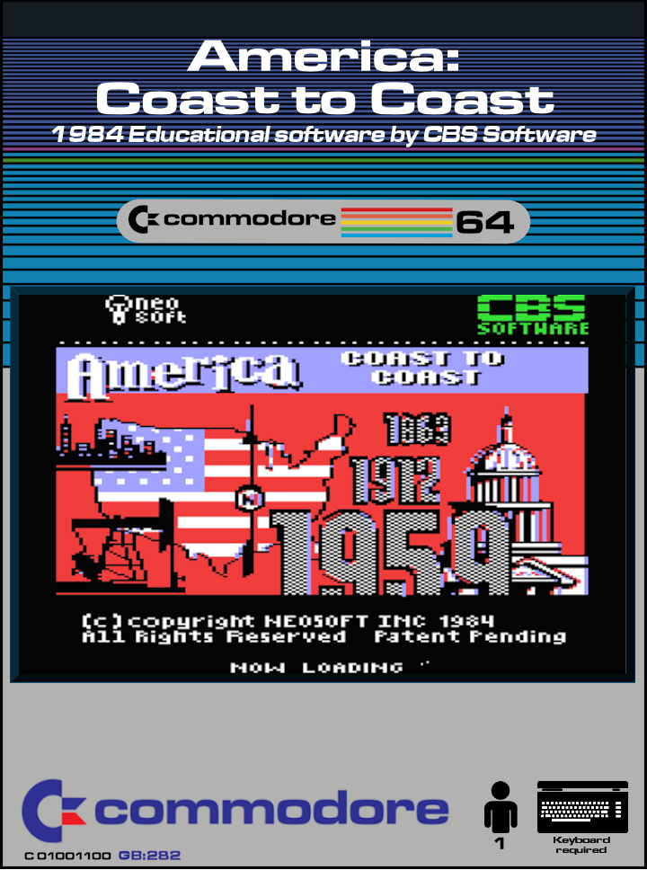 America : Coast to Coast box art