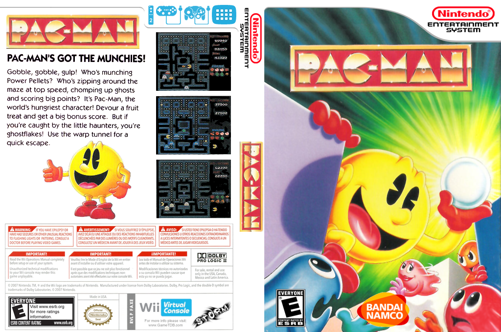 Pac-Man — box-texture (EU)