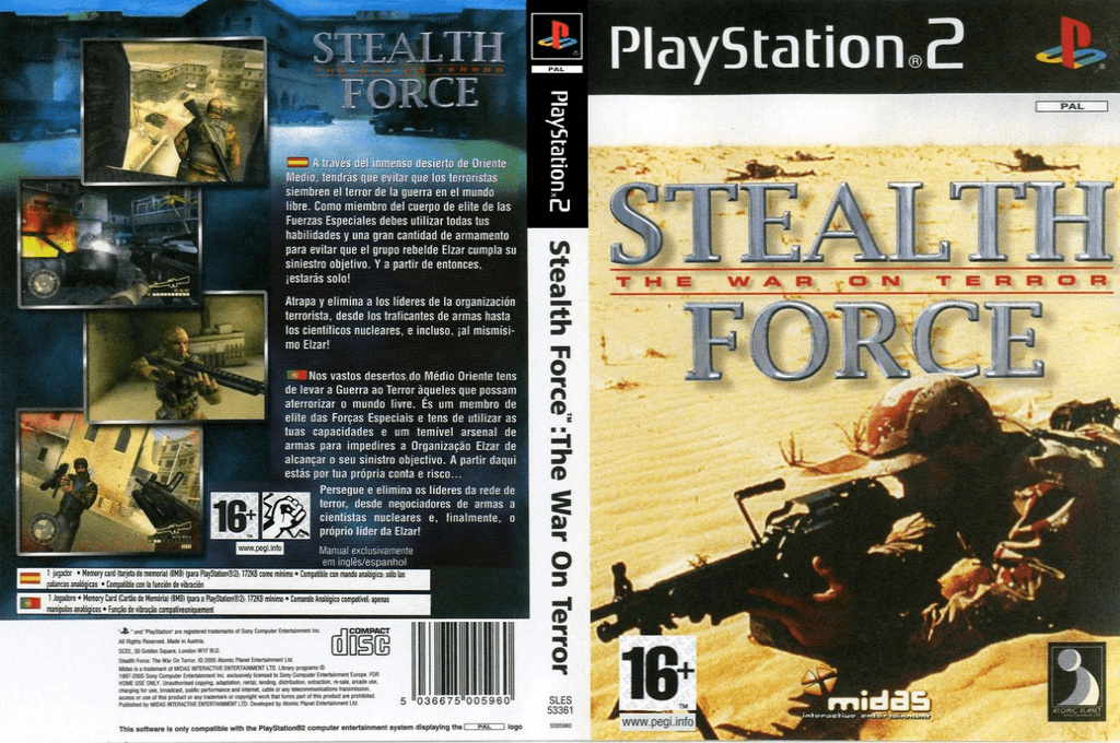Stealth Force - The War On Terror — box-texture (SP)