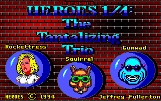 Heroes 1/4: The Tantalizing Trio box art
