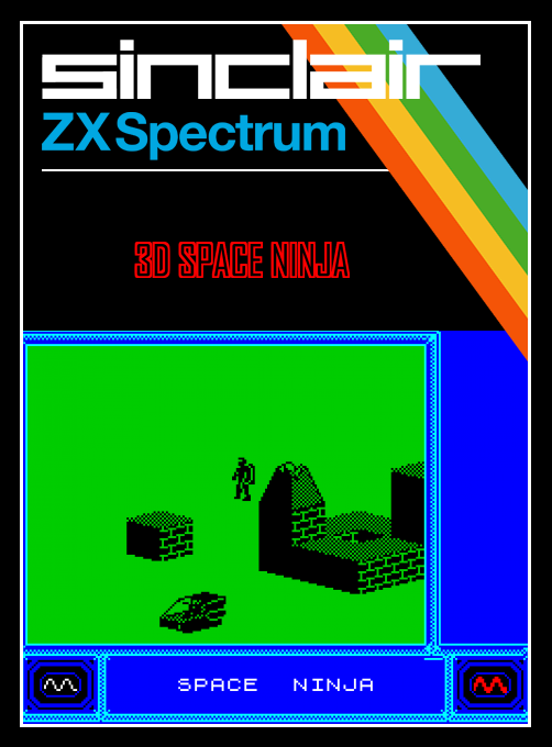 3D Space Ninja box art
