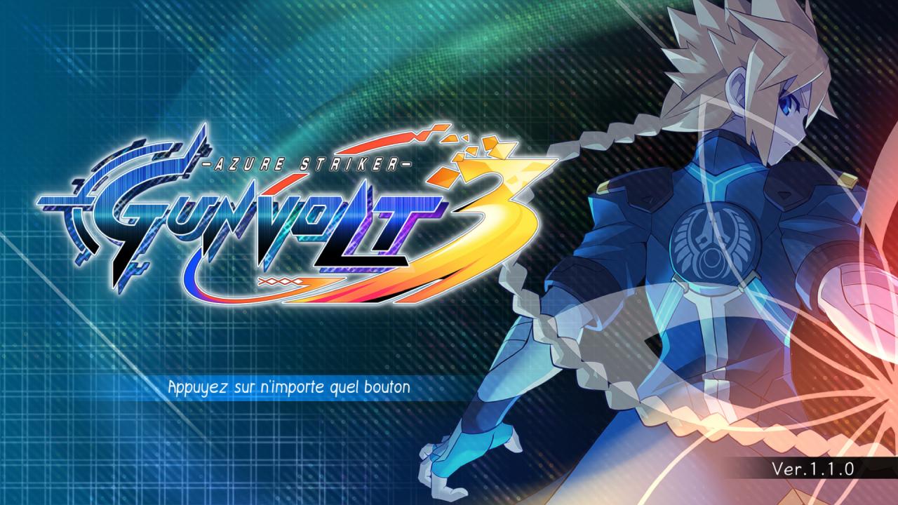Azure Striker Gunvolt 3 — sstitle (FR)