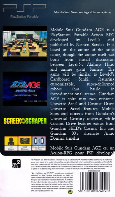Kidou Senshi Gundam AGE - Universe Accel — box-2D-back (SS)