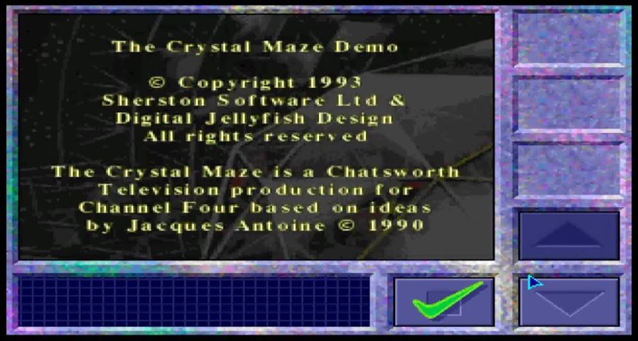 Crystal Maze, The — sstitle (WOR)