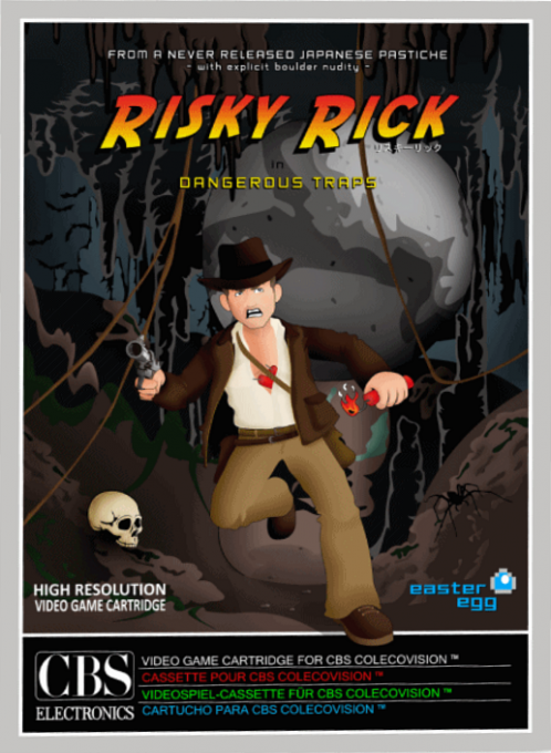 Risky Rick in Dangerous Traps box art
