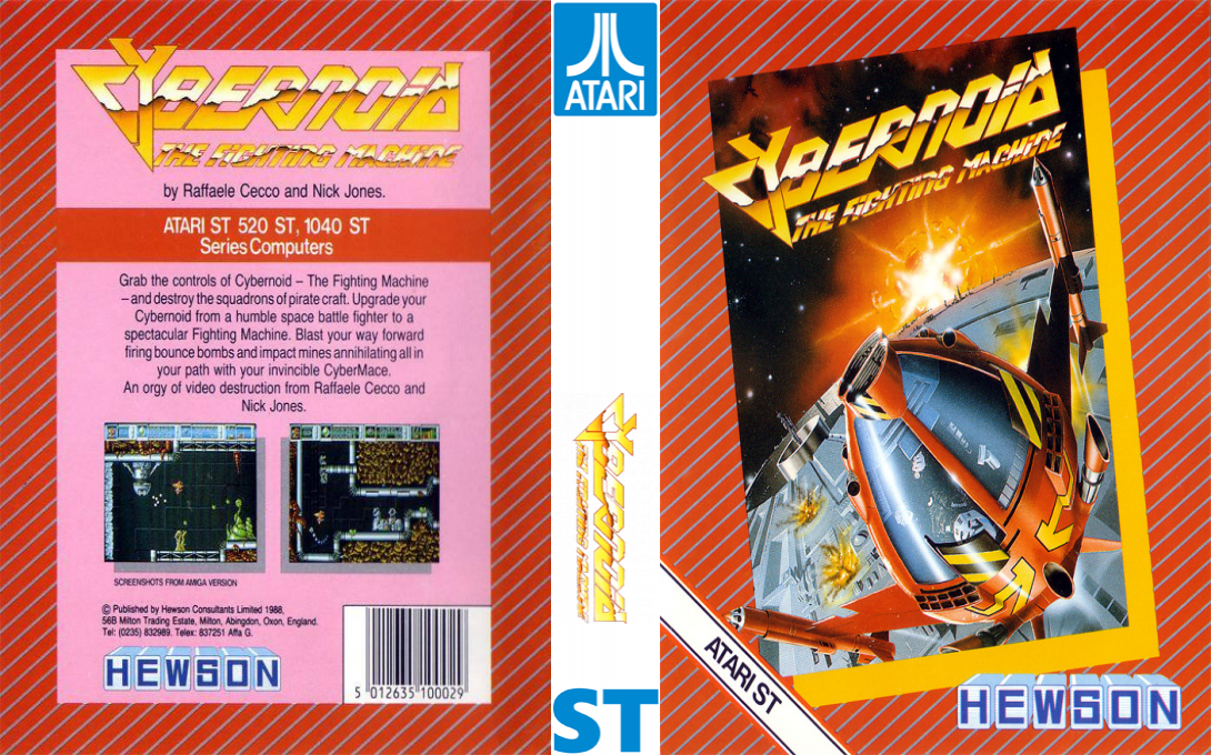 Cybernoid - The Fighting Machine — box-texture (EU)