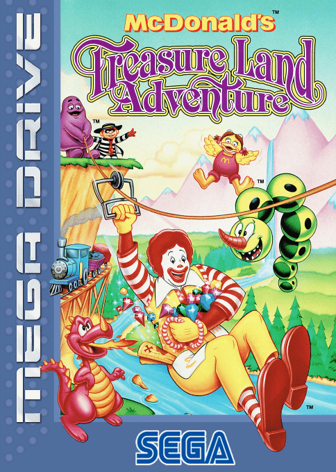 Mcdonald's Treasure Land Adventure — box-2D (EU)
