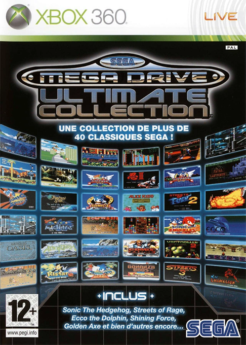 Sega Mega Drive Ultimate Collection box art