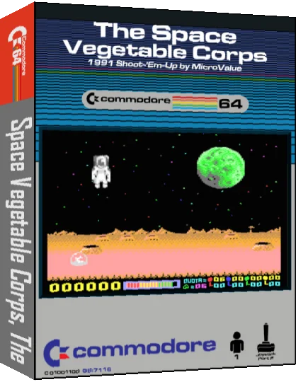 The Space Vegetable Corps — box-3D (CUS)