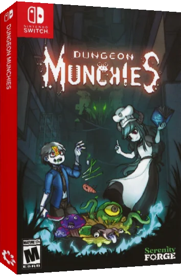 Dungeon Munchies — box-3D (US)