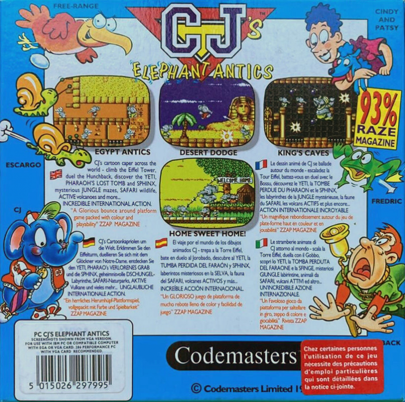 CJ's Elephant Antics — box-2D-back (EU)