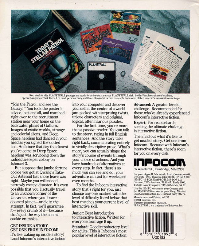 Planetfall — box-2D-back (EU)