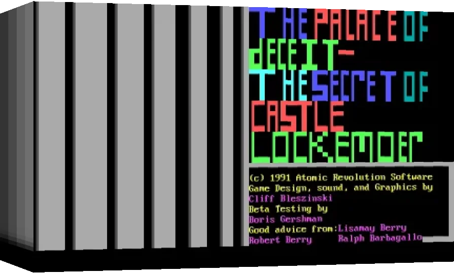 Palace Of Deceit : The Secret Of Castle Lockemoer, The — box-3D (WOR)