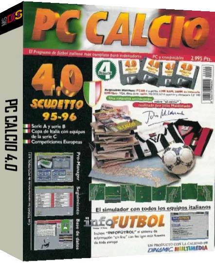 Pc Calcio 4.0 — box-3D (EU)