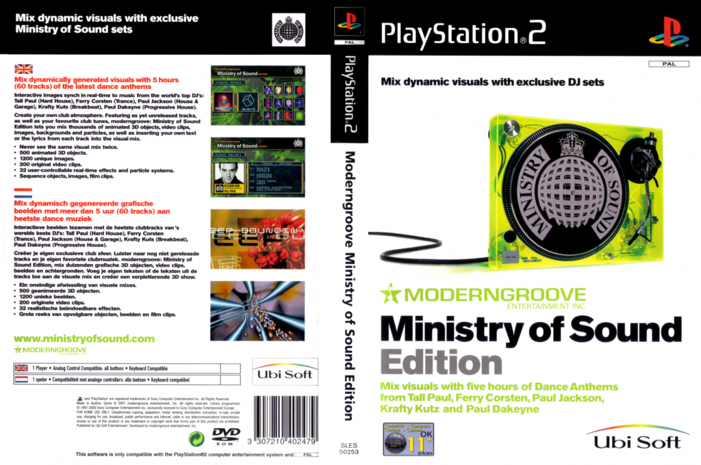 Moderngroove - Ministry of Sound Edition — box-texture (EU)