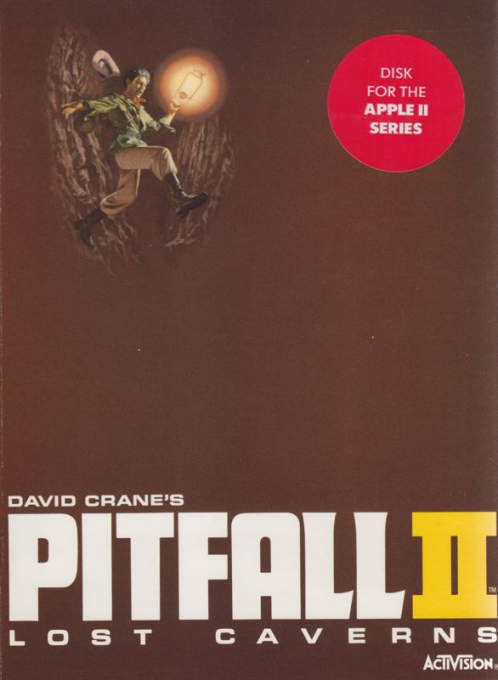 Pitfall 2 - Lost Caverns box art
