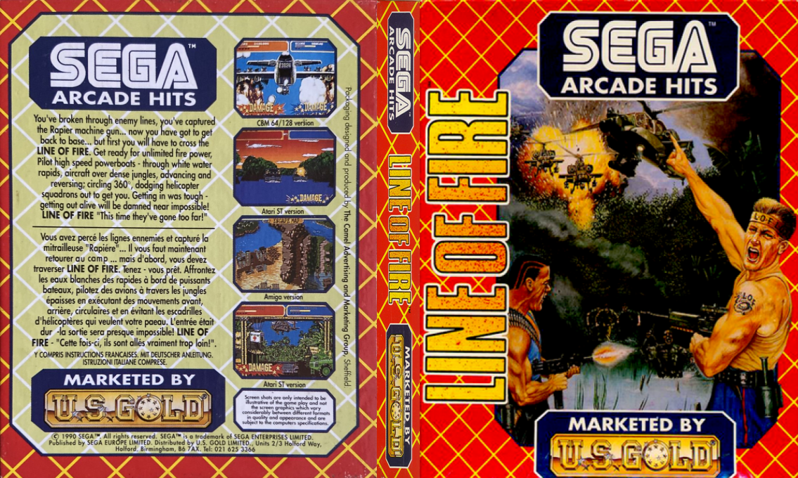Line Of Fire — box-texture (EU)
