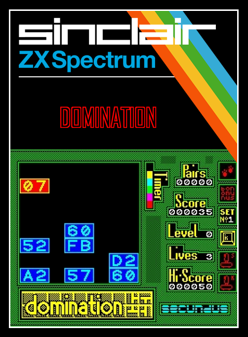 Domination box art