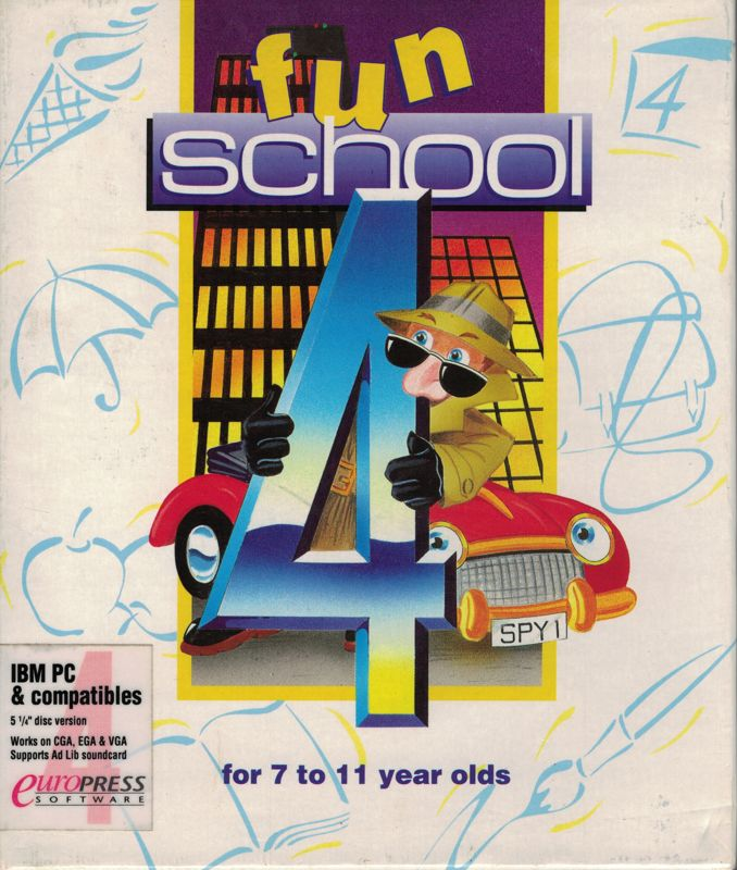 Fun School 4 - For 7 To 11 Year Olds box art